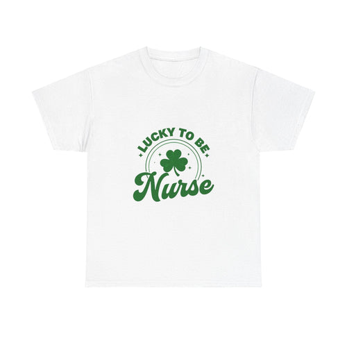 Lucky to Be a Nurse Women's T-Shirt Celebrate St Patricks Day in Style!