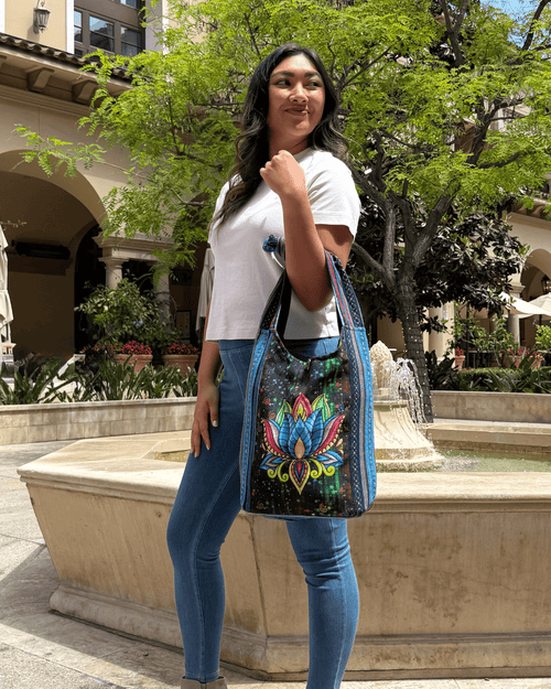 Kathmandu Collection Lotus Handmade Hobo Bag Jupiter Gear