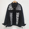 Black Denim / One Size: Length: 27.5