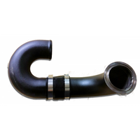 3.50" Twin Cold Pipe (2 PIECE) - 180 Degree bend into 90 Degree NPT