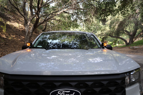 2025+ Ford Maverick Hood Mount/Ditch Lights M&R Automotive