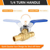1/2" PEX Expansion Ball Valve, Blue (Lead Free) Plumbingsell