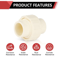 3/4" CTS CPVC Union (Socket with EPDM O-ring Seal)