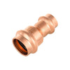 30 Pcs 3/4" x 1/2" Copper Press x Press Coupling NO Stop (Lead Free)