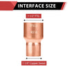 10 Pcs 1-1/2" x 1-1/4" FTGxC Reducer at Wholesale Price