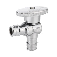 1/2" x 1/2" PEX Expansion Angle Stop Valve, 1/4 Turn (Lead Free) Plumbingsell