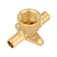 30 Pcs PEX-B Crimp 1/2" PEX x 1/2" PEX x 1/2" Drop Ear Tee (Lead Free)