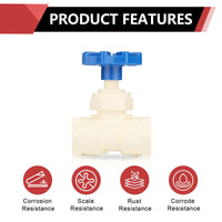 3/4" CTS X 3/4" CTS CPVC Stop Valve