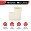 3/4" CPVC CTS 90° Elbow (Socket)