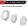 10 Pcs 2" PVC FIP Union