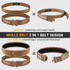 MOLLE Battle Belt with Quick Release Buckle