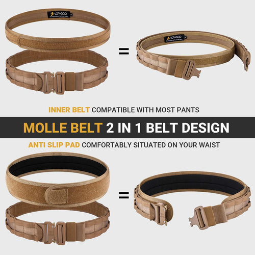 MOLLE Battle Belt with Quick Release Buckle