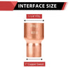 10 Pcs 1-1/4" x 1" FTGxC Reducer at Wholesale Price