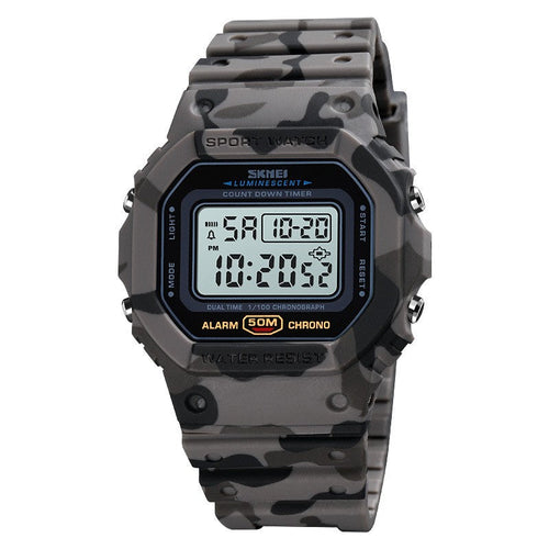 Luxury Modern Sports Watch With Led Digital Display Waterproof 50M Military Famous Unisex Watch For Man and Woman