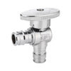 10 Pcs 1/2" x 1/2" PEX Expansion Angle Stop Valve, 1/4 Turn (Lead Free) Plumbingsell
