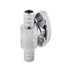 1/2" PEX Crimp x 1/2" PEX Crimp Straight Stop Valve, 1/4 Turn (Lead Free) Plumbingsell