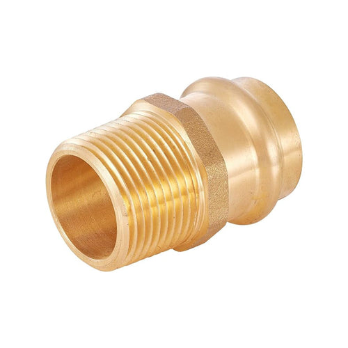 3/4" Press x 3/4" Male Brass Adapter (Lead Free) Plumbingsell