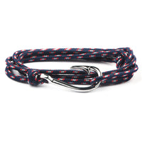Fashion Hot Multilayer Rope Bracelet hope Anchor Sailor Anchor Bracelets  For Men and  Women Best Gift Hook Bracelet