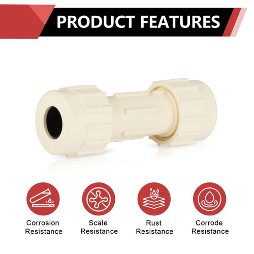 3/4" CPVC Compression Coupling