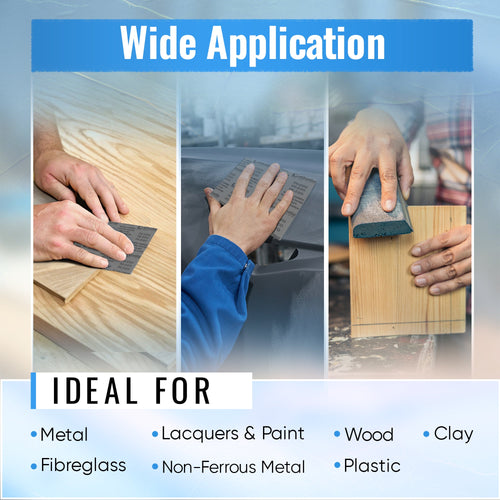 280 Grit Sandpaper Sheets – 100 Pack, 9x11 in, Wet or Dry Use