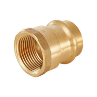 30 Pcs 3/4" Press x 3/4" Female Brass Adapter (Lead Free)