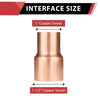 10 Pcs 1-1/2" x 1" Copper Coupling at Wholesale Price
