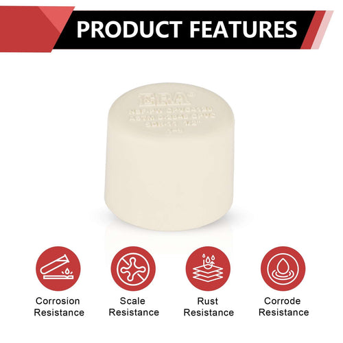 1/2" CTS CPVC Cap (Socket) Plumbingsell