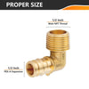 PEX A Expansion 1/2" PEX x 1/2" Male NPT Elbow (Lead Free) Plumbingsell