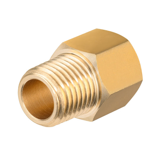 1/4" MNPT x 1/4" FNPT Brass Connector