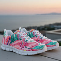 Flamingo Tropical Flower Sneakers