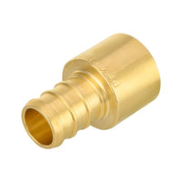 30 Pcs PEX-B Crimp 1/2" PEX x 1/2" Female Copper Sweat Sweat Coupling (Lead Free)