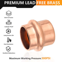 3/4" Press Copper Cap (Lead Free) Plumbingsell