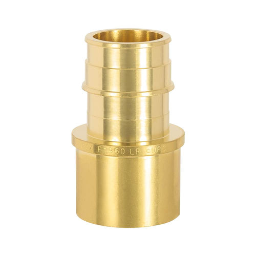 30 Pcs PEX A Full Flow Expansion 1" PEX x 1" Female Sweat F1960 Adapter Wholesale