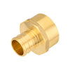 30 Pcs PEX-B Crimp 3/4" PEX x 3/4" Female Threaded Adapter (Lead Free)