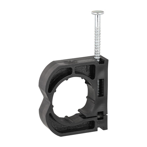 3/4" Full Clamp J-Hook with Nail for PEX (50-Pack) Plumbingsell