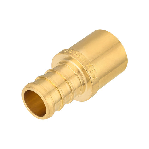 PEX-B Crimp 1/2" x 1/2" Male Sweat Adapter (Lead Free)
