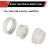 10 Pcs 2" PVC Socket Union