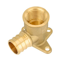 30 Pcs PEX-B Crimp 3/4" PEX x 1/2" Drop Ear Elbow (Lead Free)