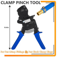 EFIELD PEX Ratchet, PEX Clamp Pinch Tool