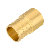 30 Pcs PEX-B Crimp 3/4" PEX x 1/2" Female Copper Sweat Sweat Coupling (Lead Free)
