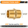 30 Pcs 3/4" Male NPT Brass Hex Connector