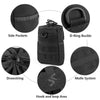 Tactical Dump Pouch Molle Storage Bag Tactical Waist Bag, Drawstring Folding Magazine Dump Bag