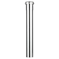 1-1/2" x 12" Slip-Joint Sink Drain Extension Tube, 20GA, Chrome Plated Brass