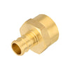 30 Pcs PEX-B Crimp 1/2" PEX x 1/2" Female Threaded Adapter (Lead Free)