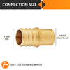 30 Pcs PEX-B Crimp 1" PEX x 3/4" Male Copper Sweat Adapter (Lead Free)