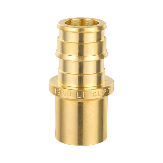 PEX A Expansion 3/4" PEX x 1/2" Male Sweat F1960 Adapter (Lead Free)