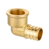 30 Pcs PEX-B Crimp 3/4" PEX x 1/2" Female Threaded Elbow (Lead Free)