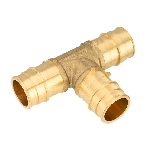 PEX A Expansion 1" x 1" x 1" PEX Expansion Tee (Lead Free)
