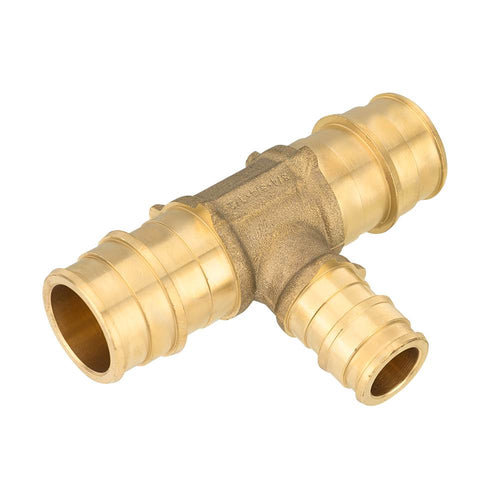 PEX A Expansion 3/4" x 3/4" x 1/2" PEX Expansion Reducing Tee (Lead Free) Plumbingsell