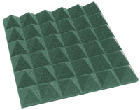 2 Inch Acoustic Foam Pyramid Style Panels - 13 Color Options